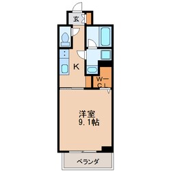 グランルクレ新栄イーストの物件間取画像